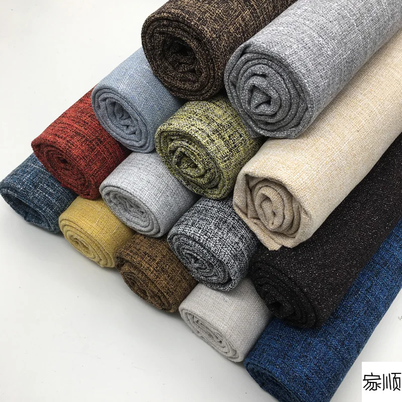 Linen Table Runner - Vải bọc sofa cotton linen dày