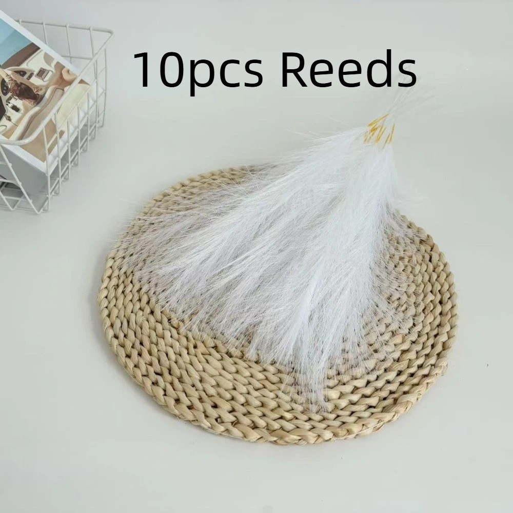 Pampas Grass Decor - Bouquet Artificial Pampas Grass DIY Festival