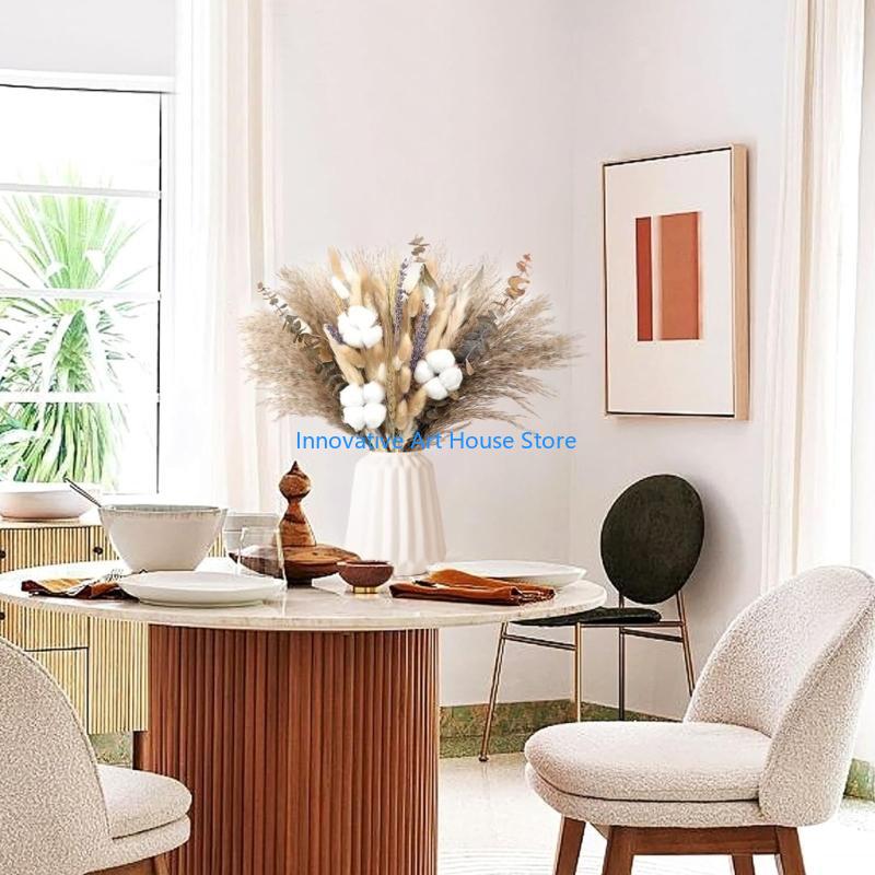 E1PC Tập hợp bằng tay 86 chiếc - đánh giá và giá Pampas Grass Decor