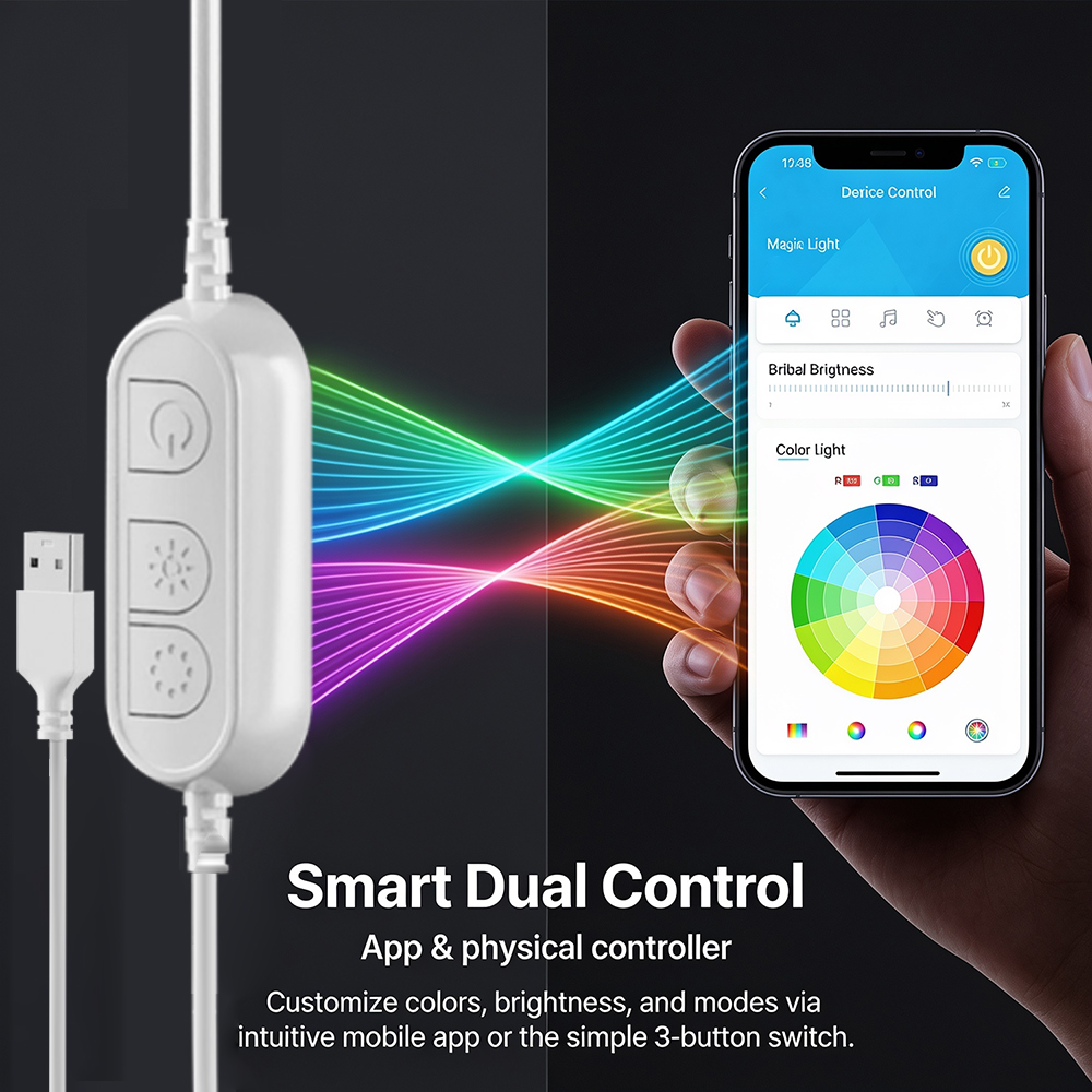 5M RGB Color Changing Neon Lig - đánh giá và giá Home Decor Free App